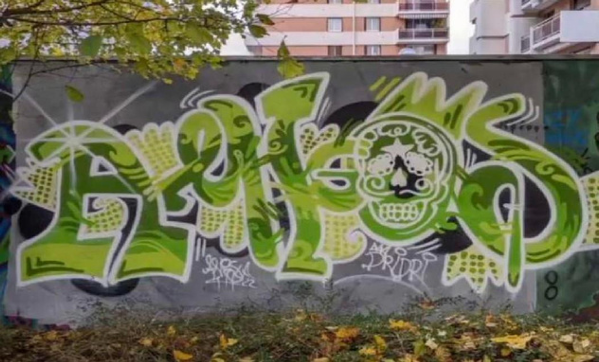 Fresque graffiti